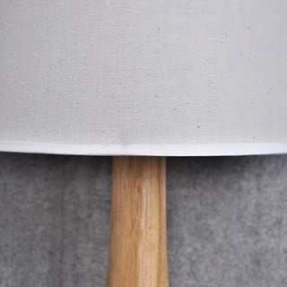 Vase Elegant Wood Table Lamp