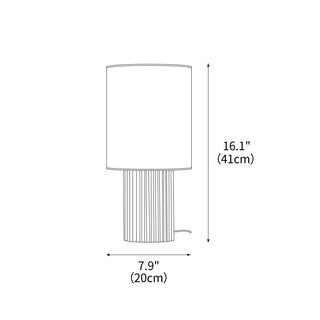 Aura Tranquil Wood Table Lamp