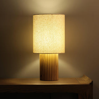 Aura Tranquil Wood Table Lamp