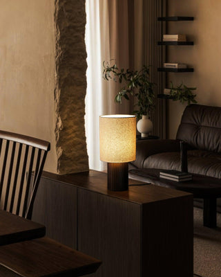 Aura Tranquil Wood Table Lamp