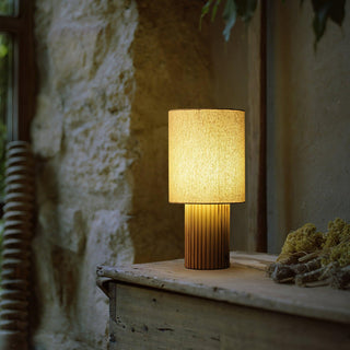 Aura Tranquil Wood Table Lamp