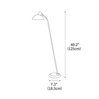 Slope Minimalist Metal Floor Lamp