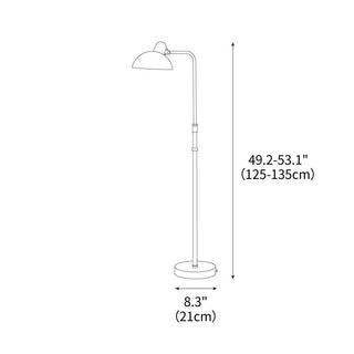 Axis Industrial Metal Floor Lamp