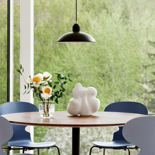 Onyx Industrial Metal Pendant Light
