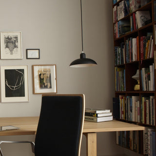 Onyx Industrial Metal Pendant Light