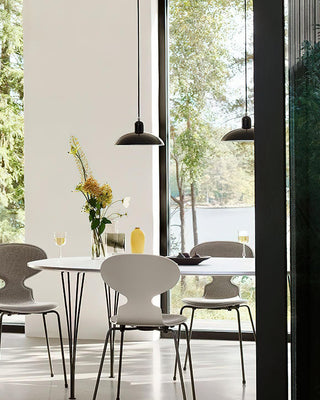 Onyx Industrial Metal Pendant Light