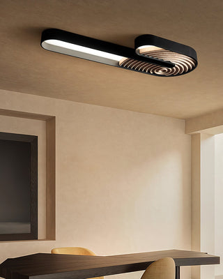 Spiro Modern Wood Acrylic Ceiling Lamp