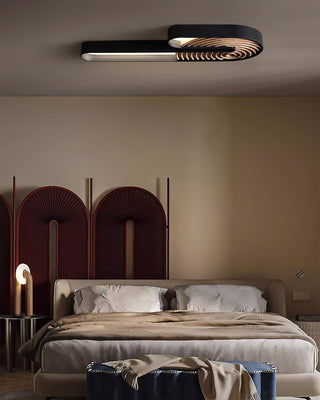 Spiro Modern Wood Acrylic Ceiling Lamp