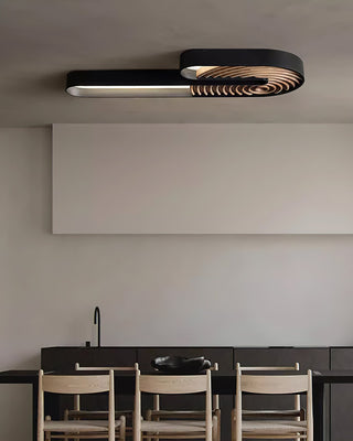 Spiro Modern Wood Acrylic Ceiling Lamp