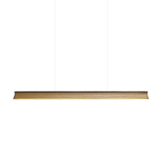 Blade Streamlined Wood Pendant Light