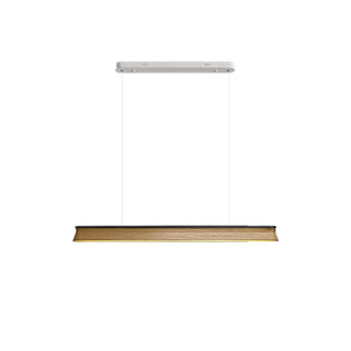 Blade Streamlined Wood Pendant Light