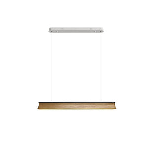 Blade Streamlined Wood Pendant Light