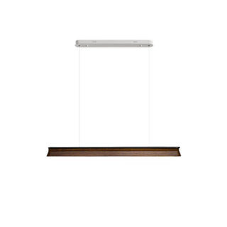 Blade Streamlined Wood Pendant Light