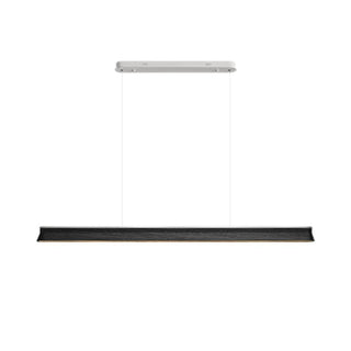 Blade Streamlined Wood Pendant Light