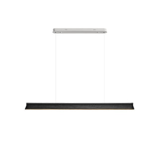 Blade Streamlined Wood Pendant Light