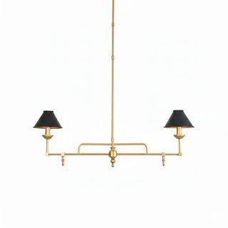 Yanfu Linear Industrial Brass Chandelier