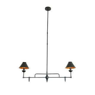 Yanfu Linear Industrial Brass Chandelier