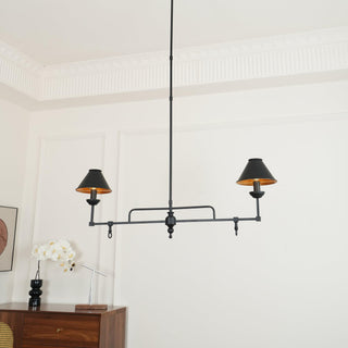Yanfu Linear Industrial Brass Chandelier