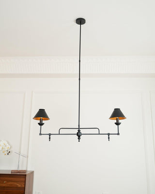 Yanfu Linear Industrial Brass Chandelier