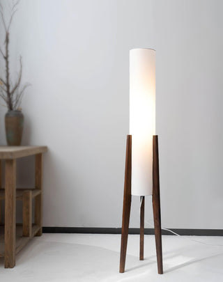 Zen Oriental Fabric Floor Light