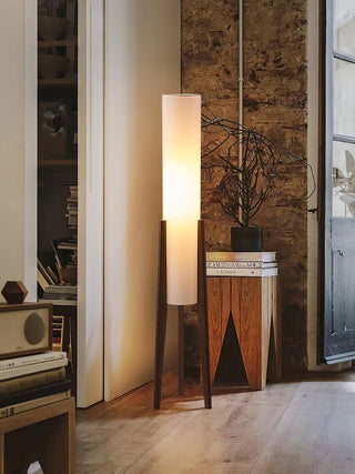 Zen Oriental Fabric Floor Light