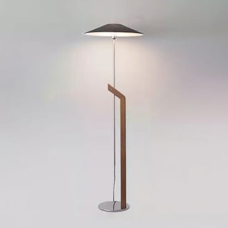 Zen Arc Minimalist Wood Floor Light