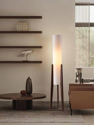 Zen Oriental Fabric Floor Light
