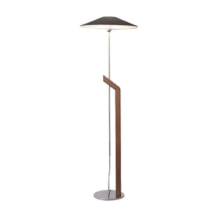 Zen Arc Minimalist Wood Floor Light