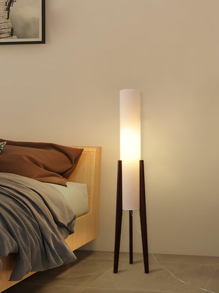 Zen Oriental Fabric Floor Light