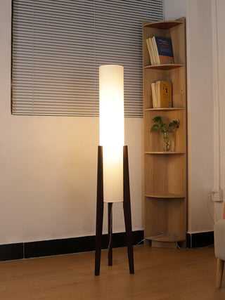 Zen Oriental Fabric Floor Light