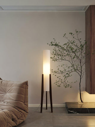 Zen Oriental Fabric Floor Light