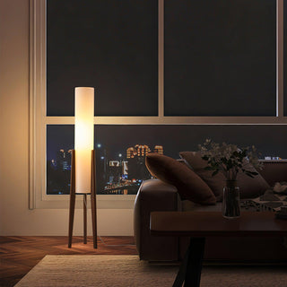 Zen Oriental Fabric Floor Light