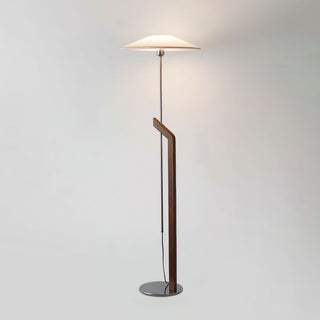 Zen Arc Minimalist Wood Floor Light