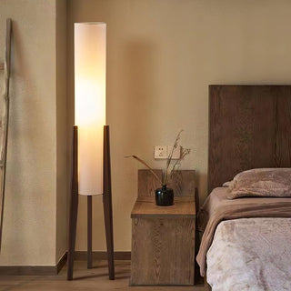 Zen Oriental Fabric Floor Light