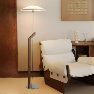 Zen Arc Minimalist Wood Floor Light