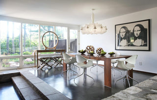Zeppelin Floral Cocoon Pendant Light