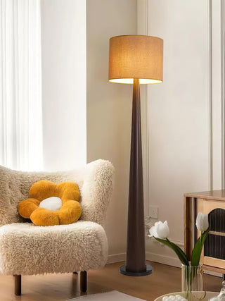 Echo Tapered Wood Floor Lamp