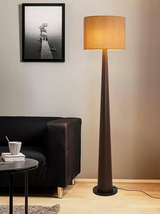 Echo Tapered Wood Floor Lamp