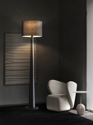 Echo Tapered Wood Floor Lamp