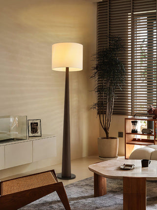 Echo Tapered Wood Floor Lamp