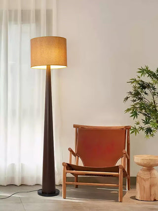 Echo Tapered Wood Floor Lamp
