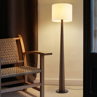Echo Tapered Wood Floor Lamp
