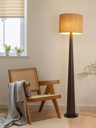 Echo Tapered Wood Floor Lamp