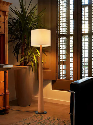 Echo Tapered Wood Floor Lamp