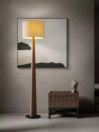 Echo Tapered Wood Floor Lamp