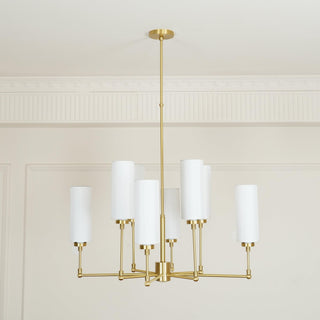 Ziyi Elegant Brass Chandelier