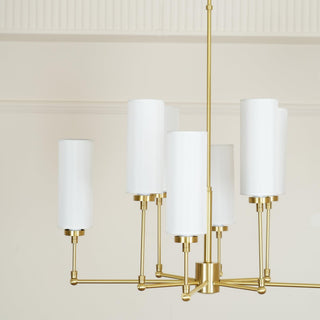 Ziyi Elegant Brass Chandelier