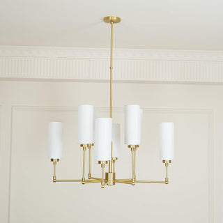 Ziyi Elegant Brass Chandelier