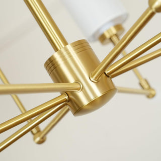 Ziyi Elegant Brass Chandelier