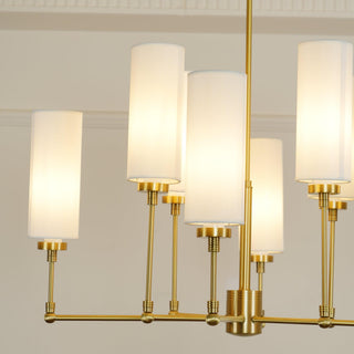 Ziyi Elegant Brass Chandelier